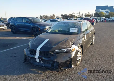 2025 Honda Civic Lx from USA, damaged, VIN 2HGFE2F24SH530925